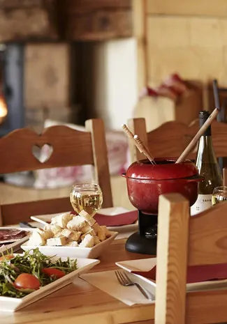 Restaurant avec spécialités alpines